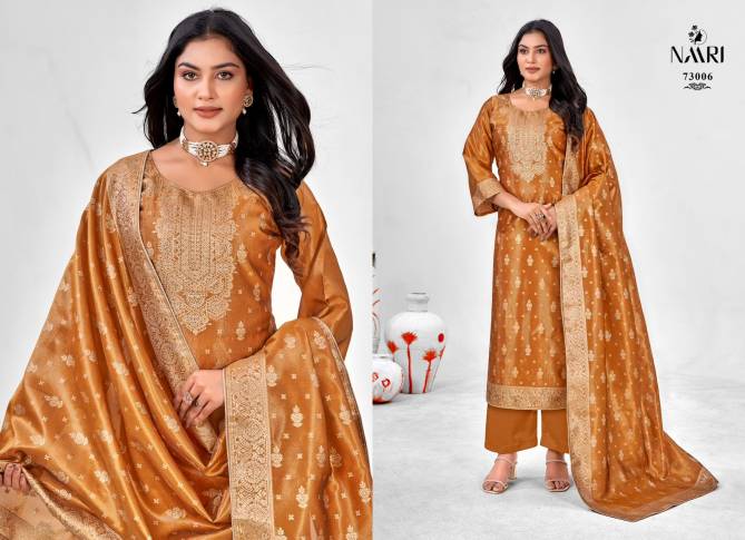 Bloom By Naari Jacquard Designer Salwar Suits Wholesale Clothing Suppliers In India
